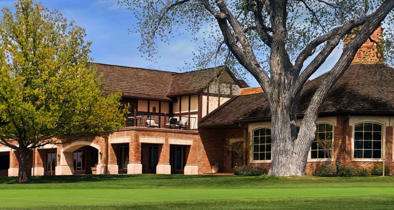 Tudor architecture golf club