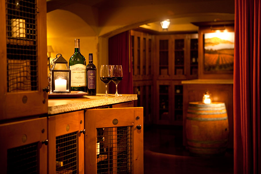 country club wine room interior design