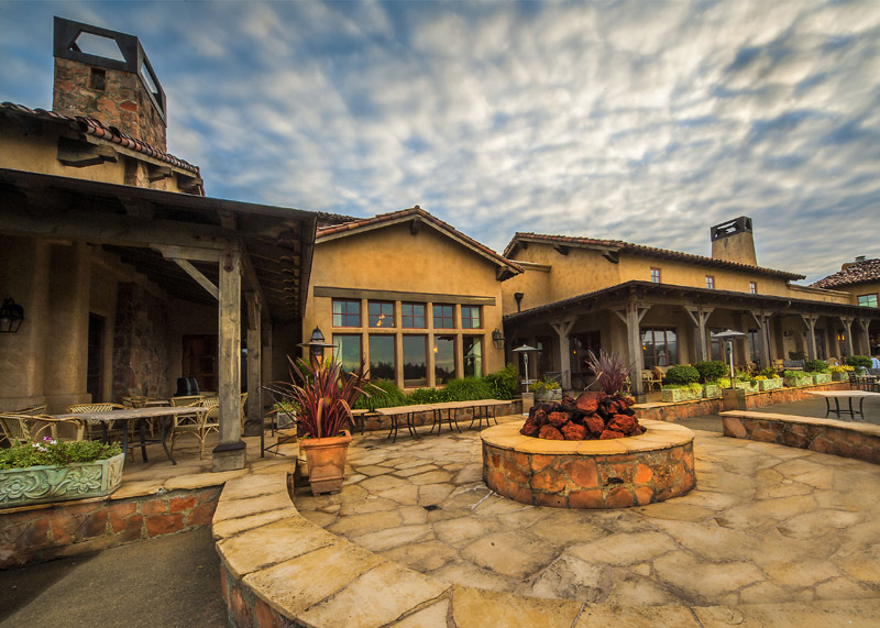 wine country golf clubhouse architecture