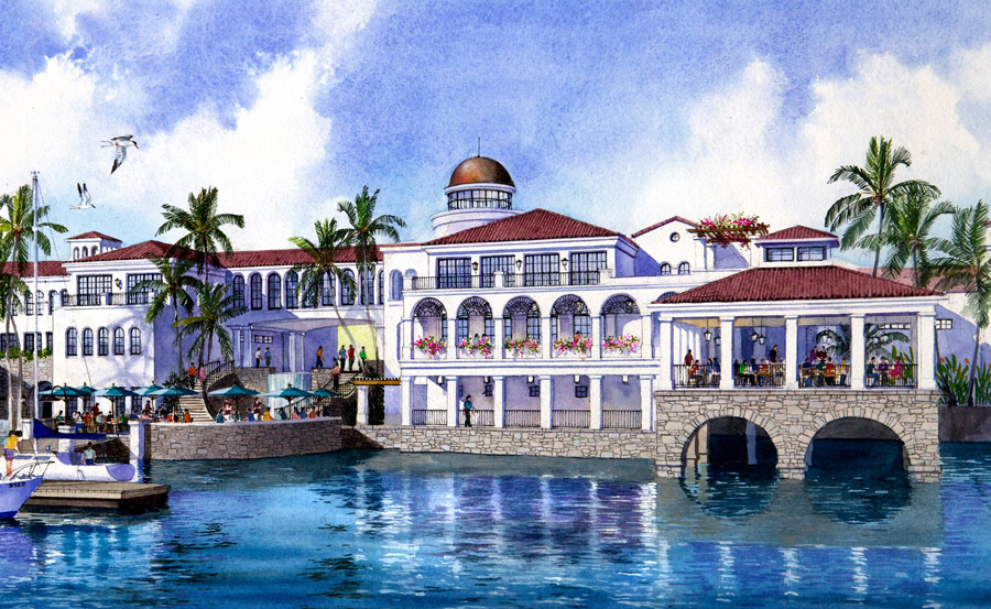 yacht club country club architecture design