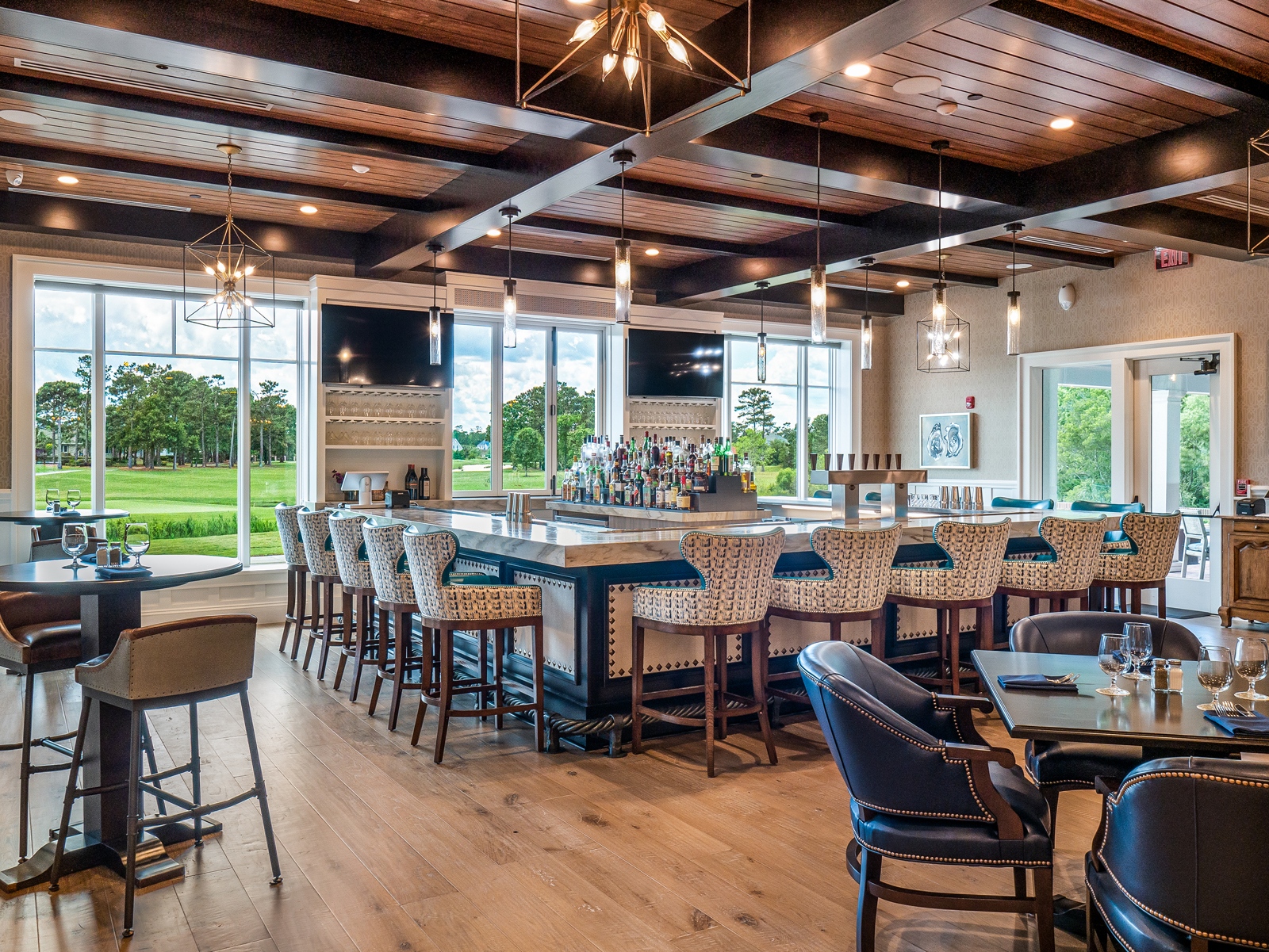 Keeping it Social: Renovation at the Country Club of Landfall - Marsh &  Associates, Inc. | Golf & Country Club Architects | Interior Design